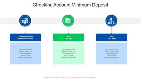 minimum deposit